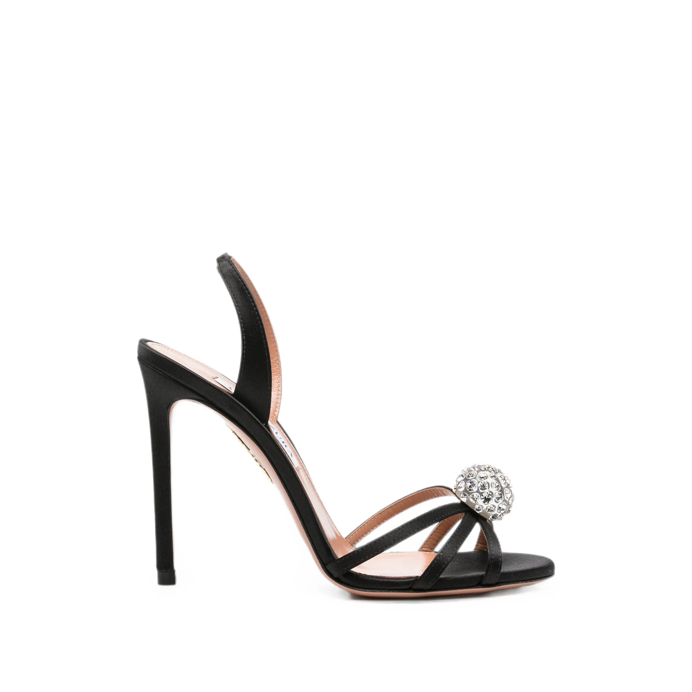 [Aquazzura] Sandals FW26 CYUHIGS0 SAT-000 BLACK