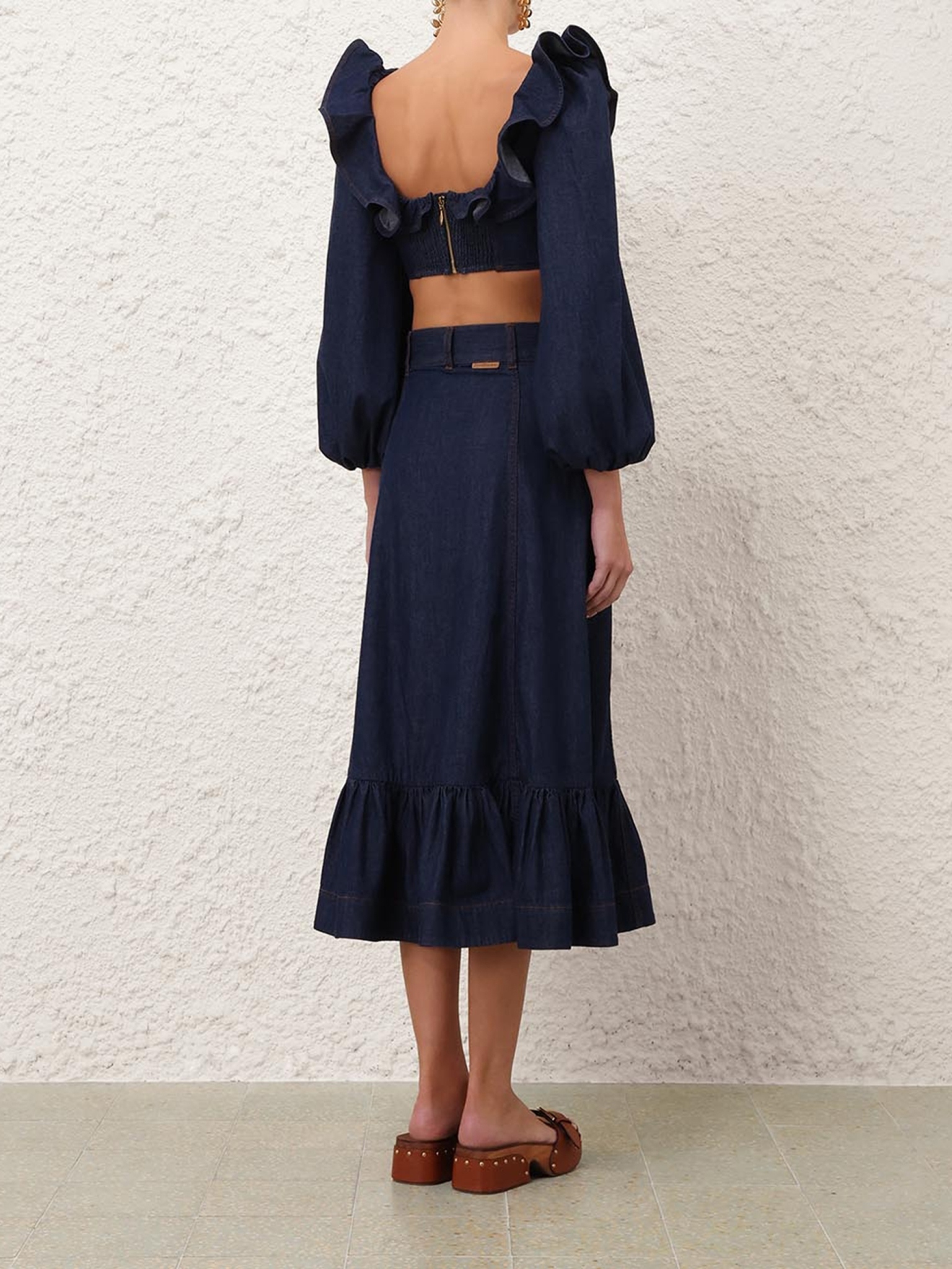 [Zimmermann] Blouse FW26 7193TSS261INK