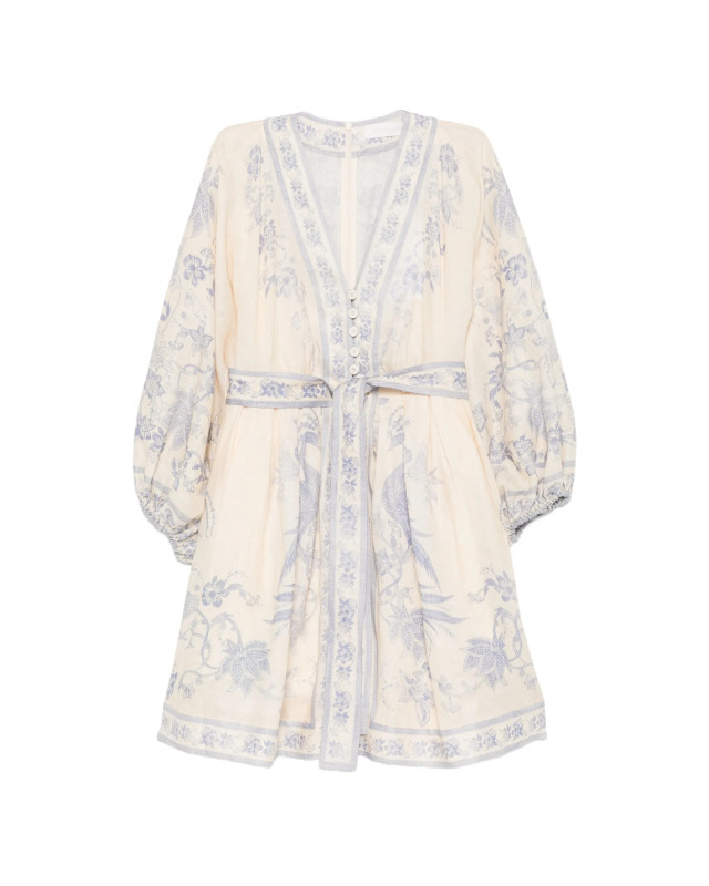 [Zimmermann] Long sleeve dress FW26 3500DSS262CRLF