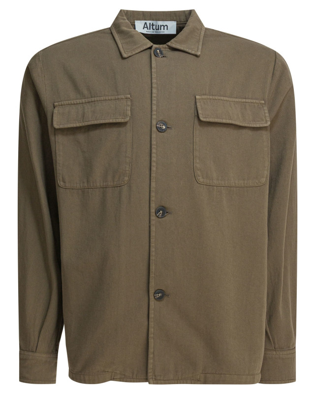 [Altum] Jacket SS26 OVERSHIRT01MILITARY