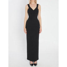 [Solace London] Sleeveless dress FW25 OS44044__BLACK