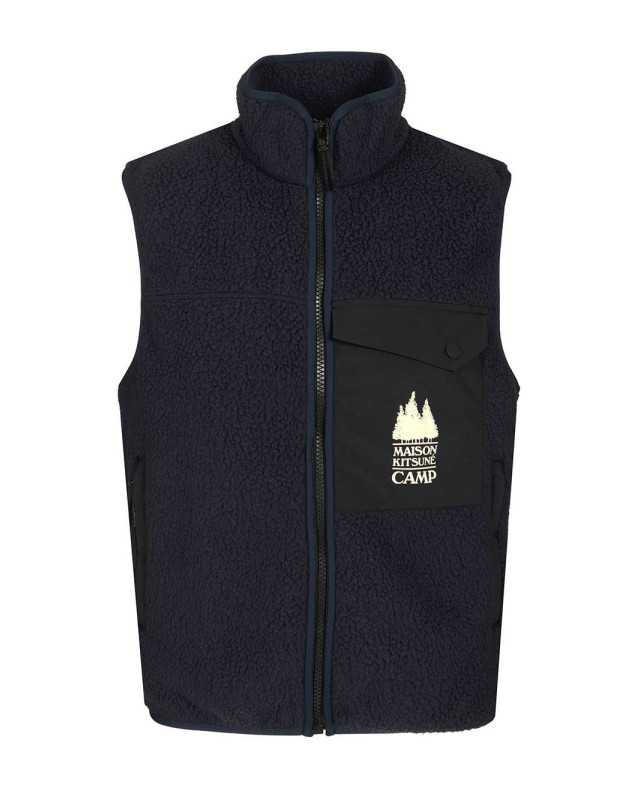[MAISON KITSUNE] Vest FW25 PM02137WM2031P480