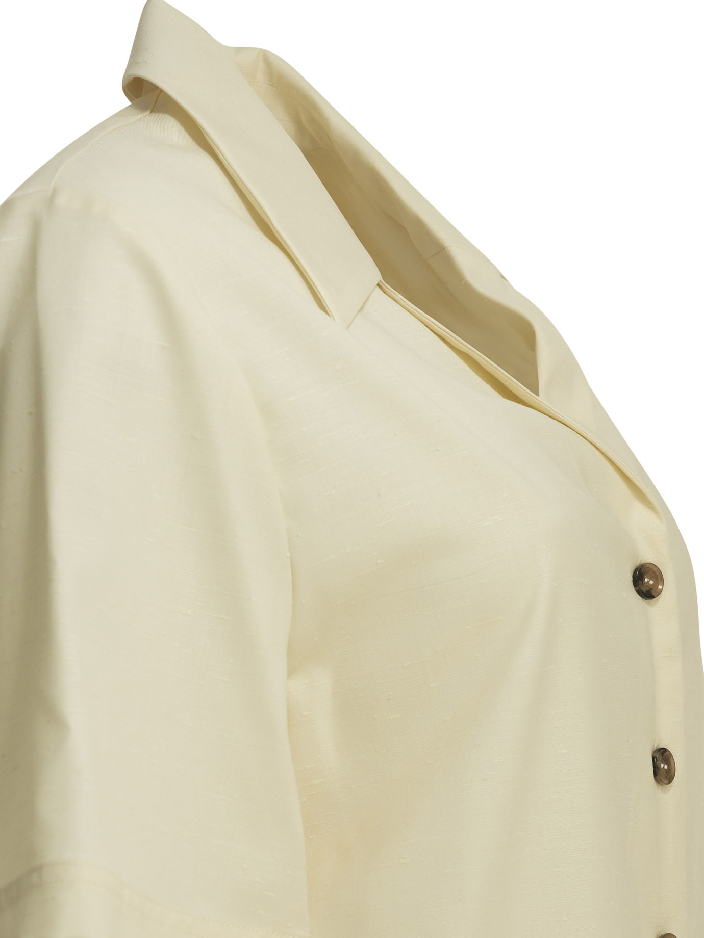[LouLou De Saison] Shirts Short Sleeve SS26 BOAIVORY