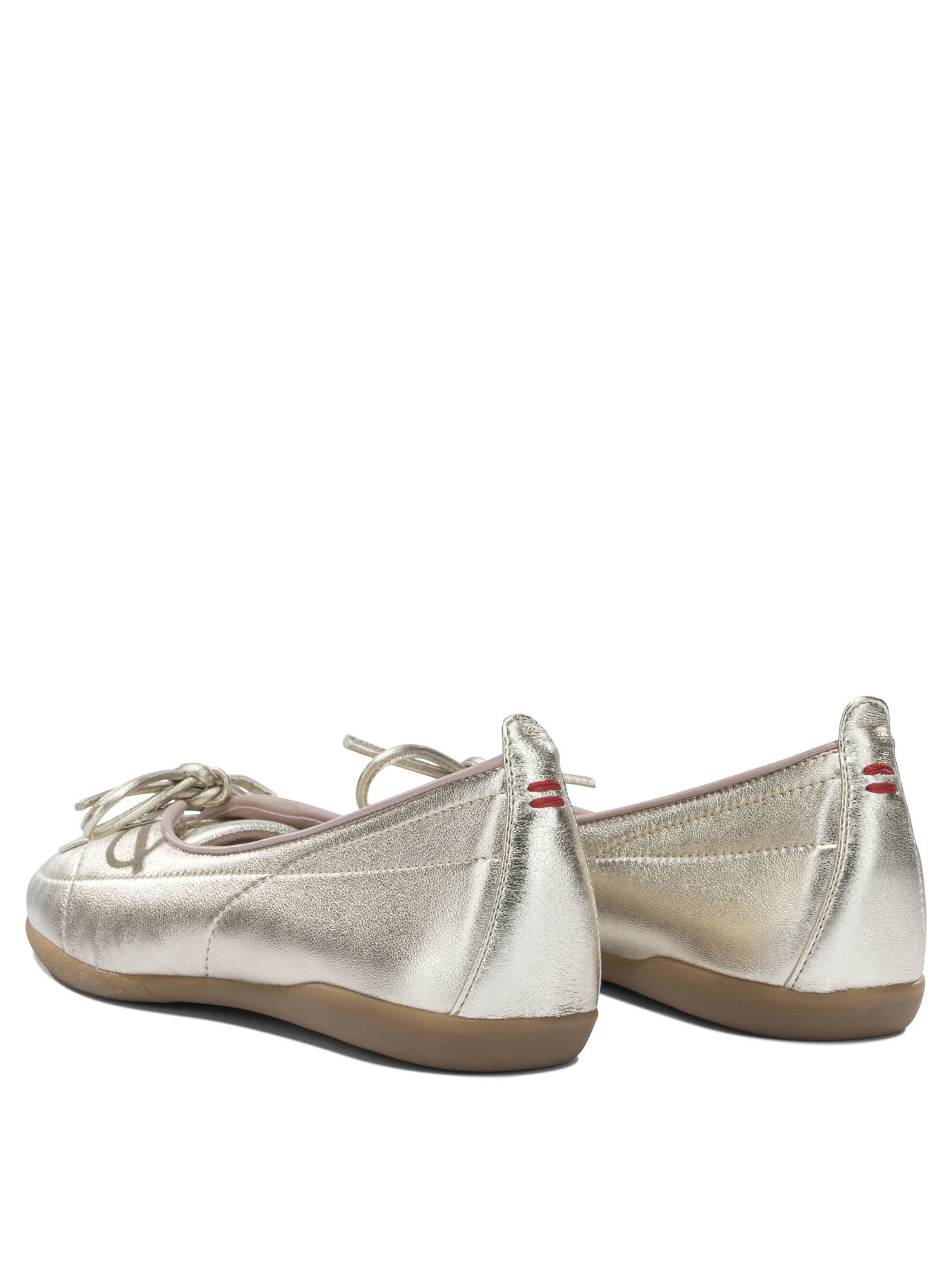 [Halmanera] Flat shoes SS26 JANA04METALLIC PLATINO