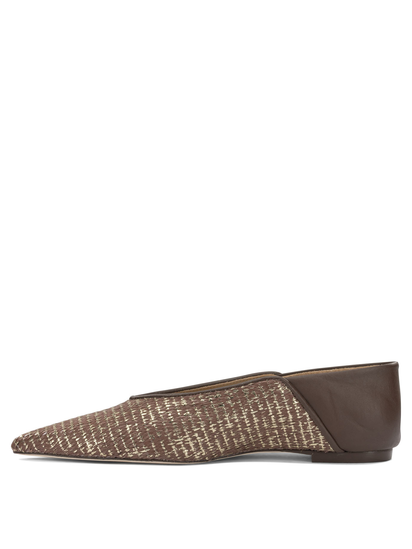 [Ammb Milano] Flat shoes SS26 7110028PALHA CAFFENAPPA CAFFE