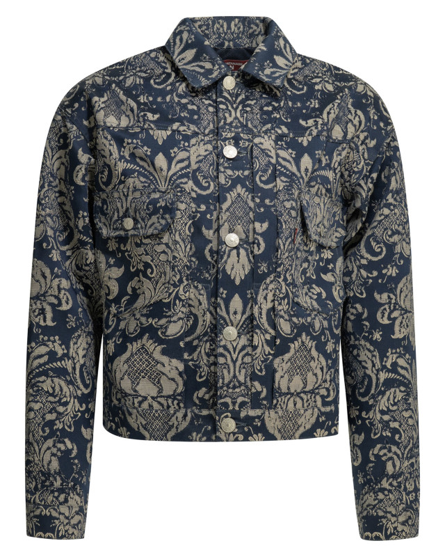 [Junya Watanabe MAN] Jacket SS26 WQ-J202-S261 NAVY/BEIGE
