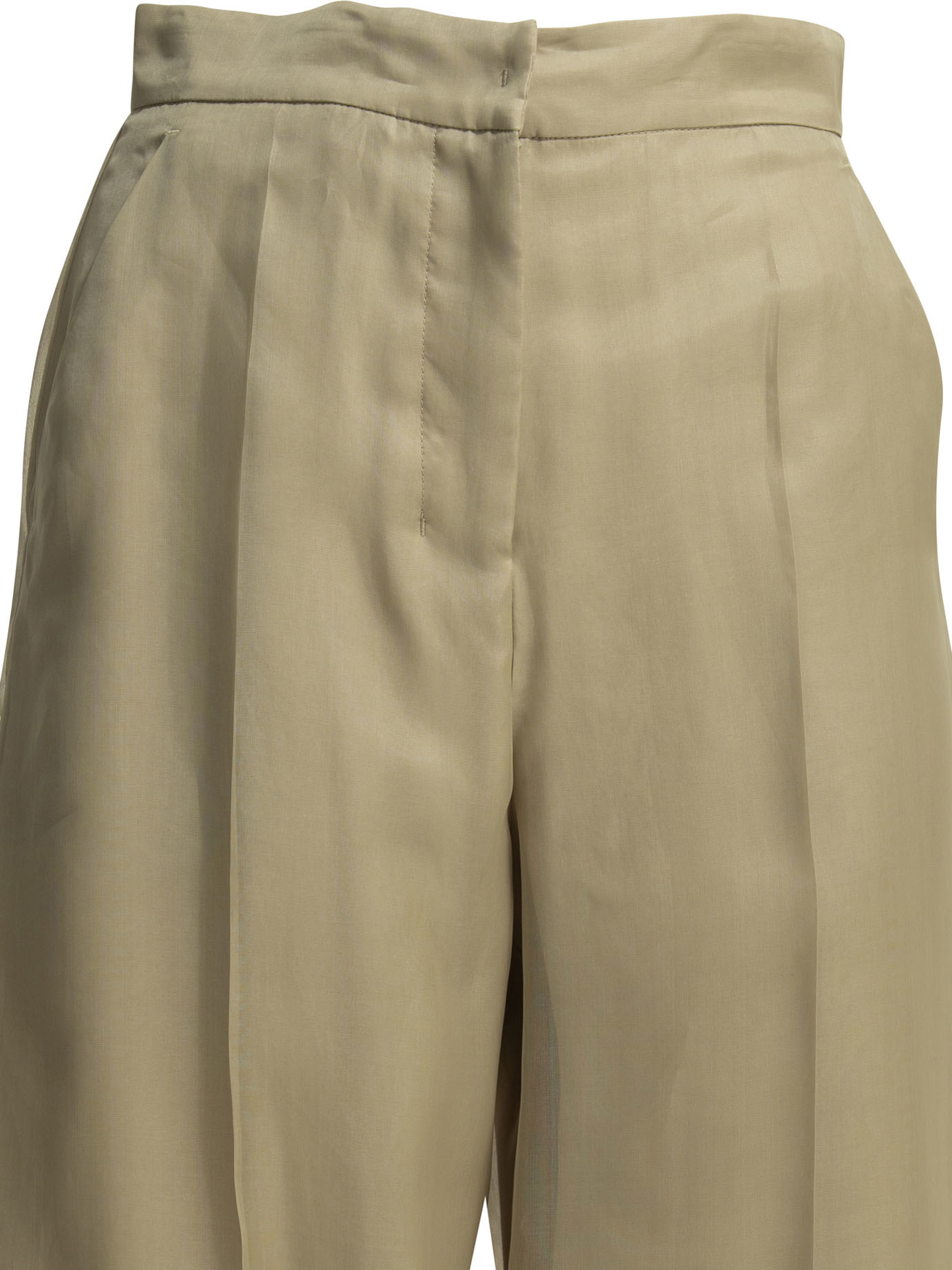 [MAX MARA PIANOFORTE] Trousers SS26 2611131044600MXEOLIVI001