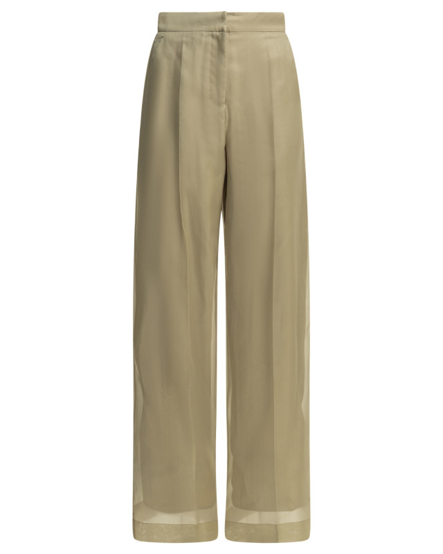 [MAX MARA PIANOFORTE] Trousers SS26 2611131044600MXEOLIVI001