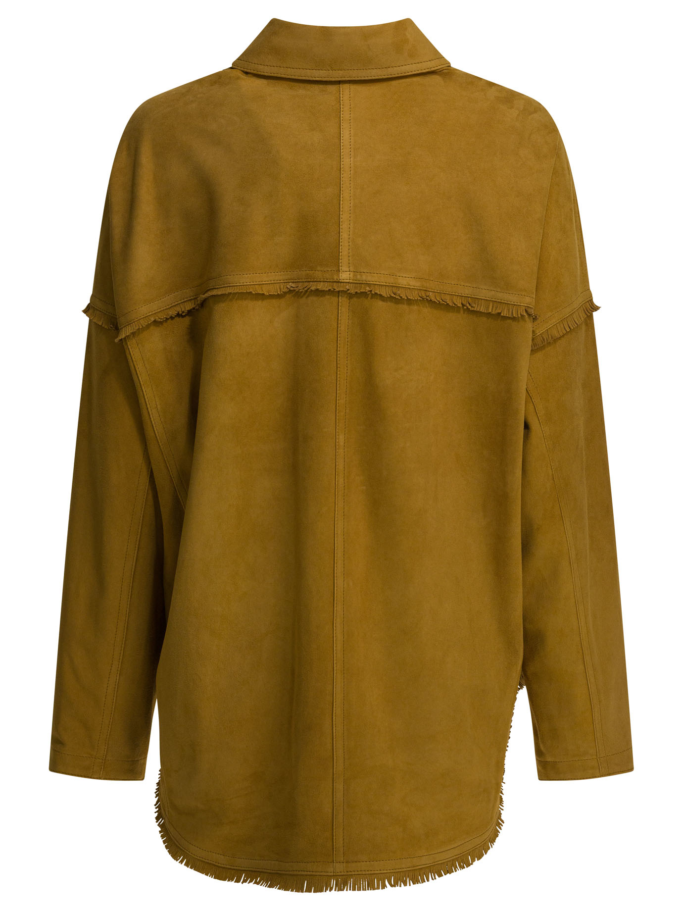 [FURLING BY GIANI] Jacket SS26 MONICA/FRSUEDE BGIRASOLE