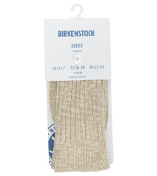 [Birkenstock] Socks SS26 1008033BEIGE/WHITE