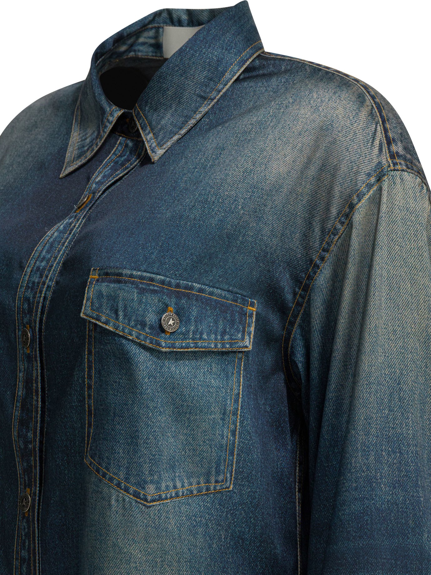 [Golden Goose] Denim Jacket SS26 GWP02525P00240650100