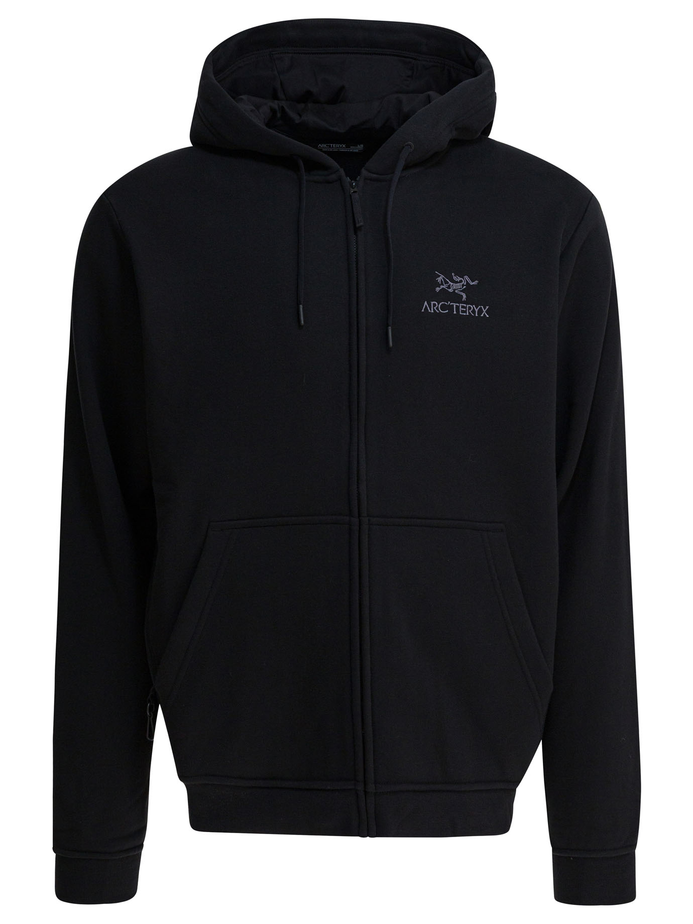 [ARC'TERYX] Sweatshirt SS26 X000009929EMBLEM FZ HDYBLACK