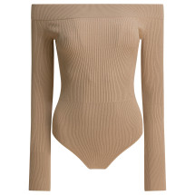 [Alaia] T-shirts Long Sleeve SS26 AA9B0342K017A110