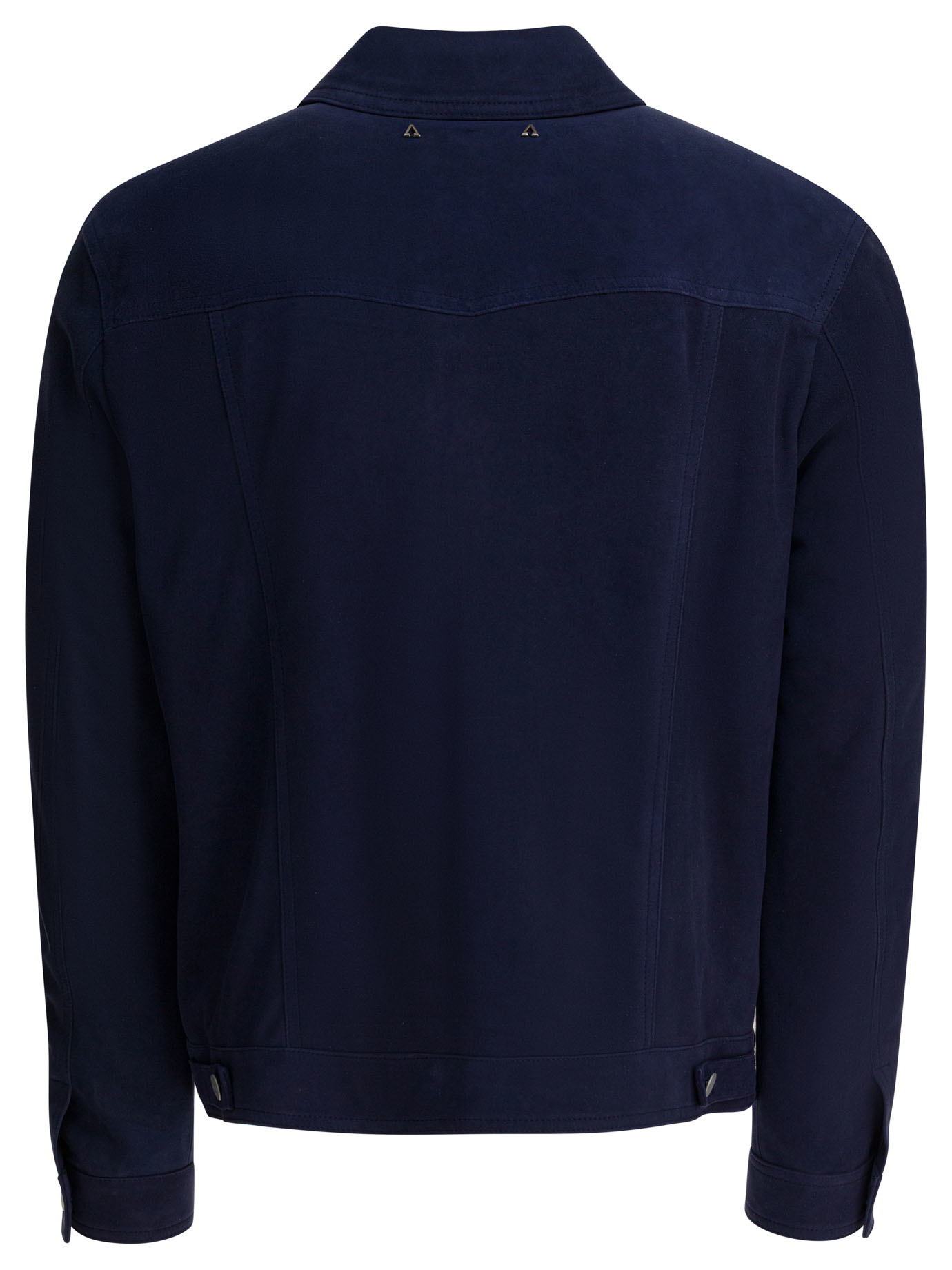[Altum] Jacket SS26 TRUCKER_SUEDE_BLUE