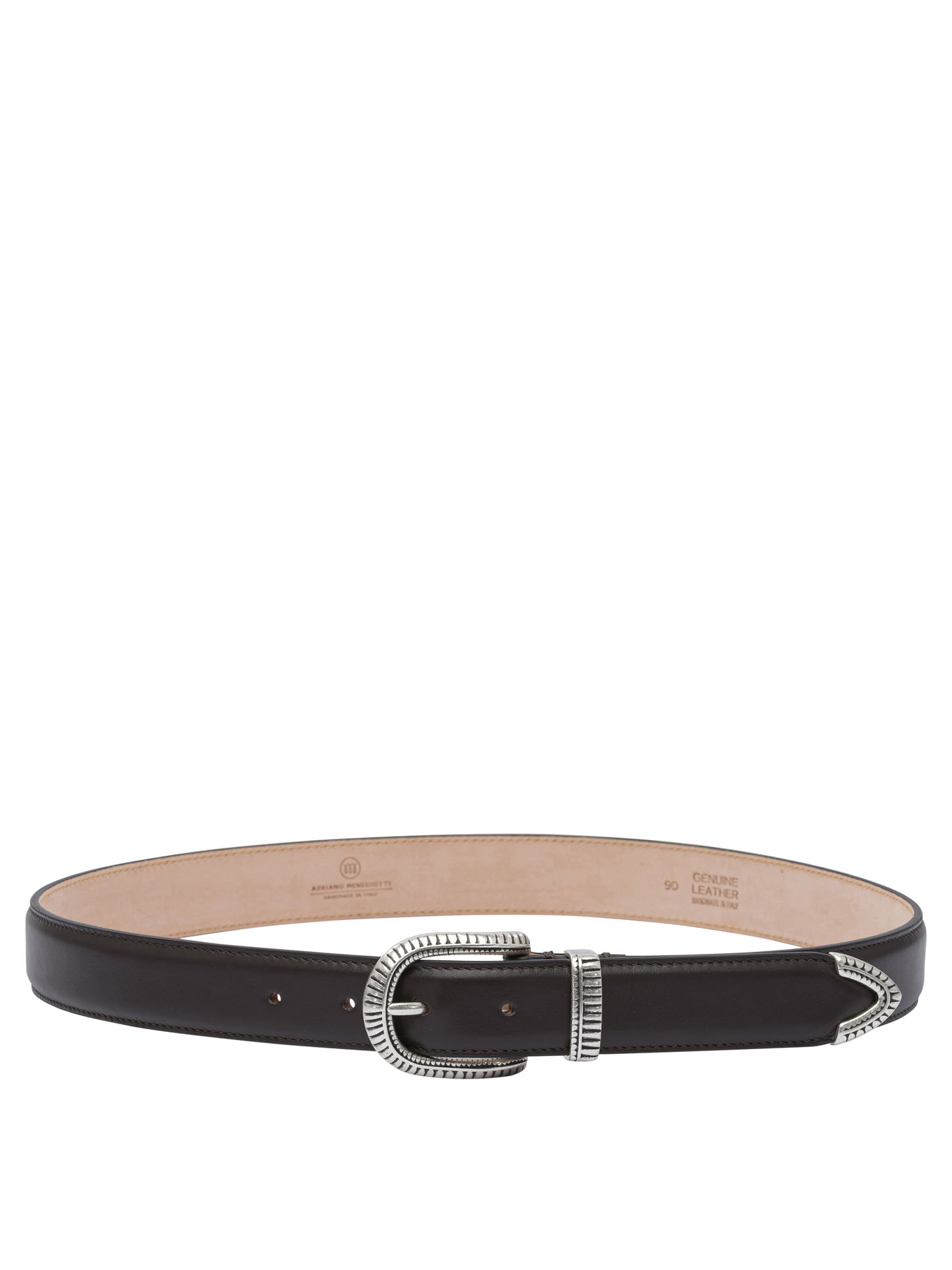 [Adriano Meneghetti] Belt SS26 SUN V-DTESTA MORO