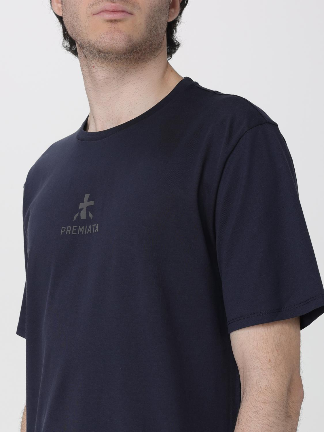 [Premiata] T-shirts Short Sleeve SS26 PA1017 BLUE