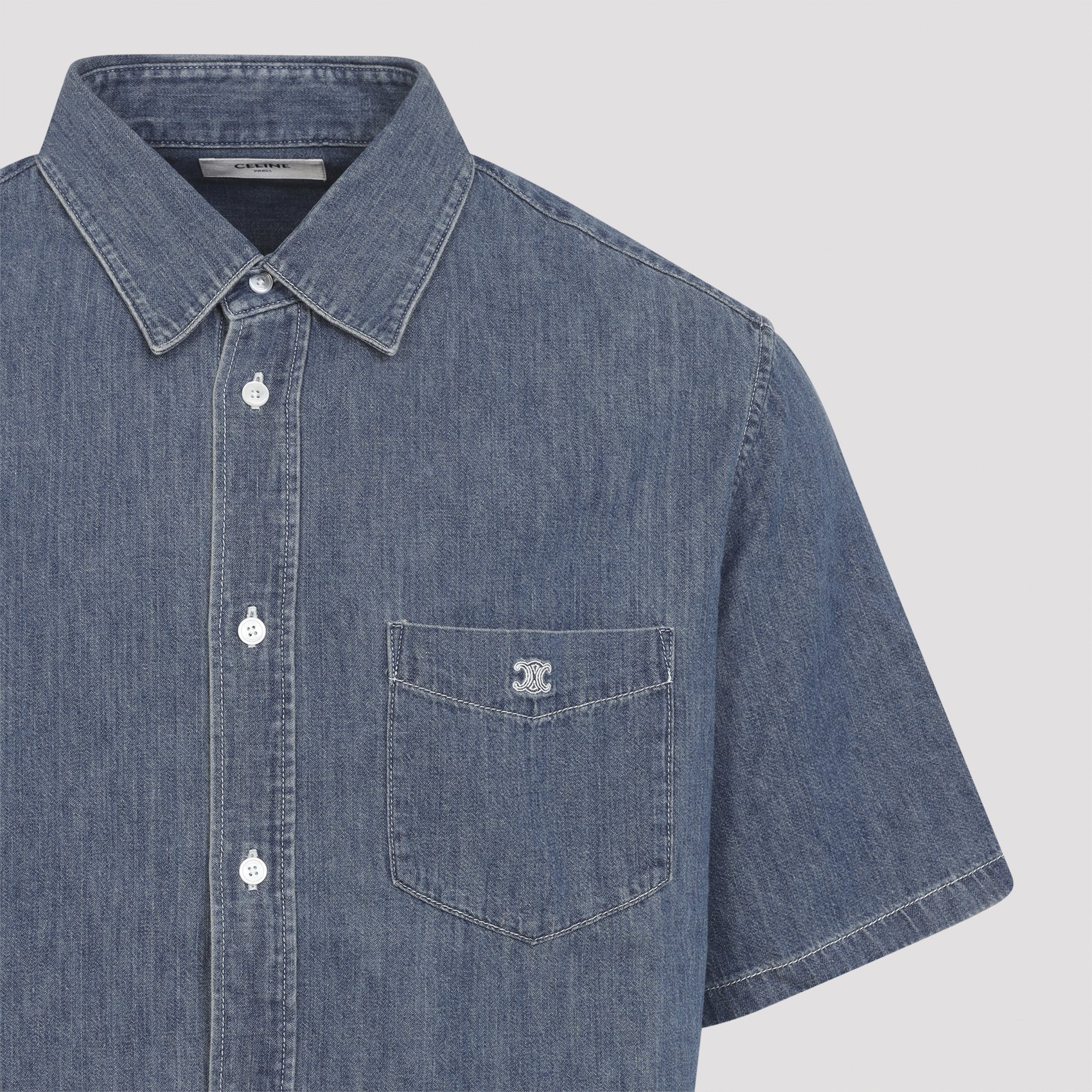 [Celine] Shirts Short Sleeve FW26 RC0D7208I