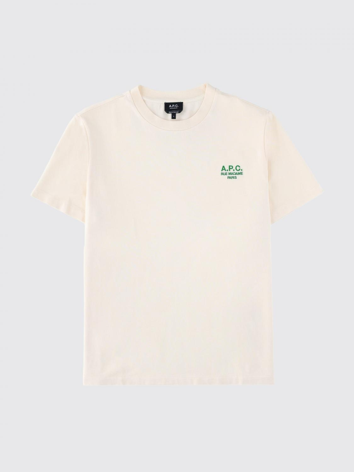[A.P.C.] T-shirts Short Sleeve SS26 COHBUM26388 AMK