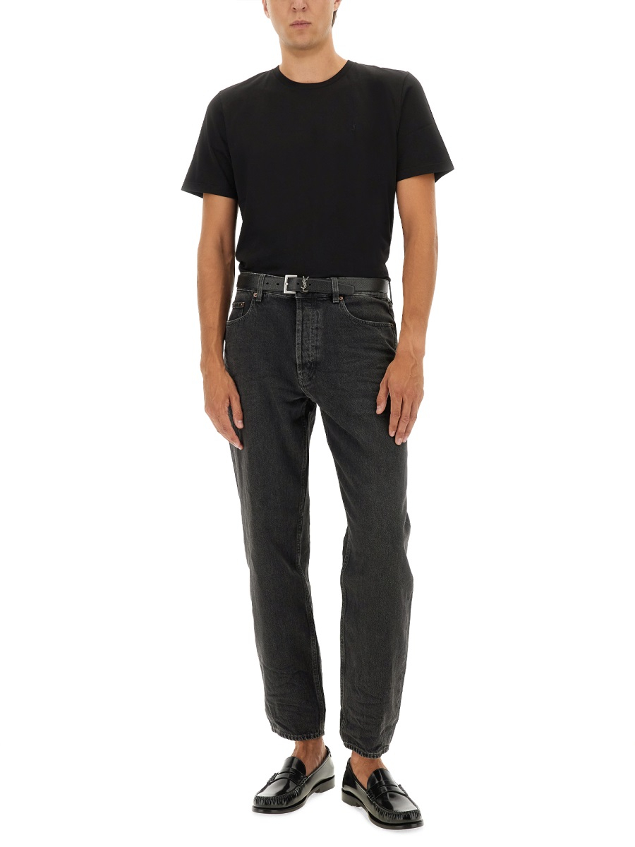 [Saint Laurent] T-shirts Short Sleeve FW25 819395_Y2ZJ21000