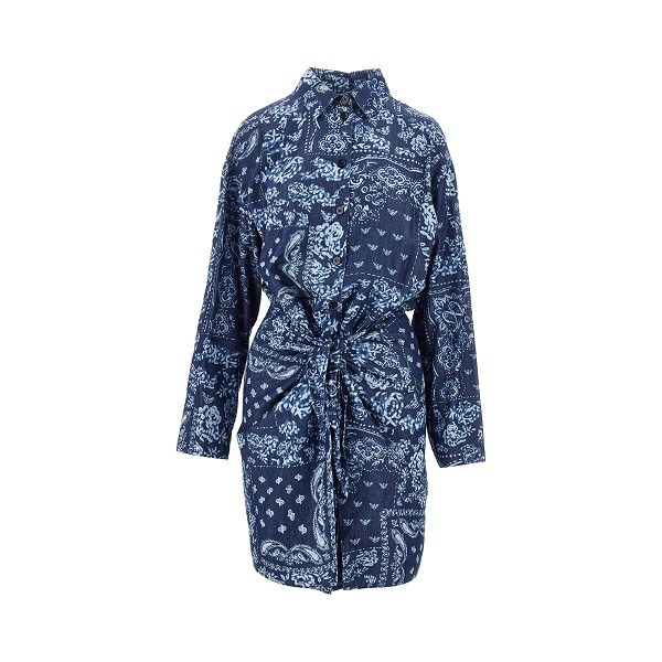 [Emporio Armani] Long sleeve dress SS26 EW003488AF21079FB002-FB002