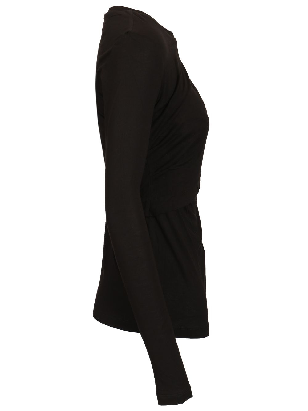 [Marant Etoile] T-shirts Long Sleeve CO 26AHT0656FD-D3K01E01BK