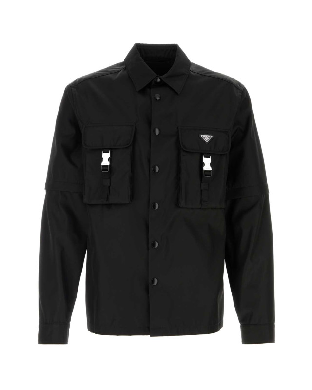 [Prada] Shirts Long Sleeve FW26 SC548SOOO1WQ8 F0002