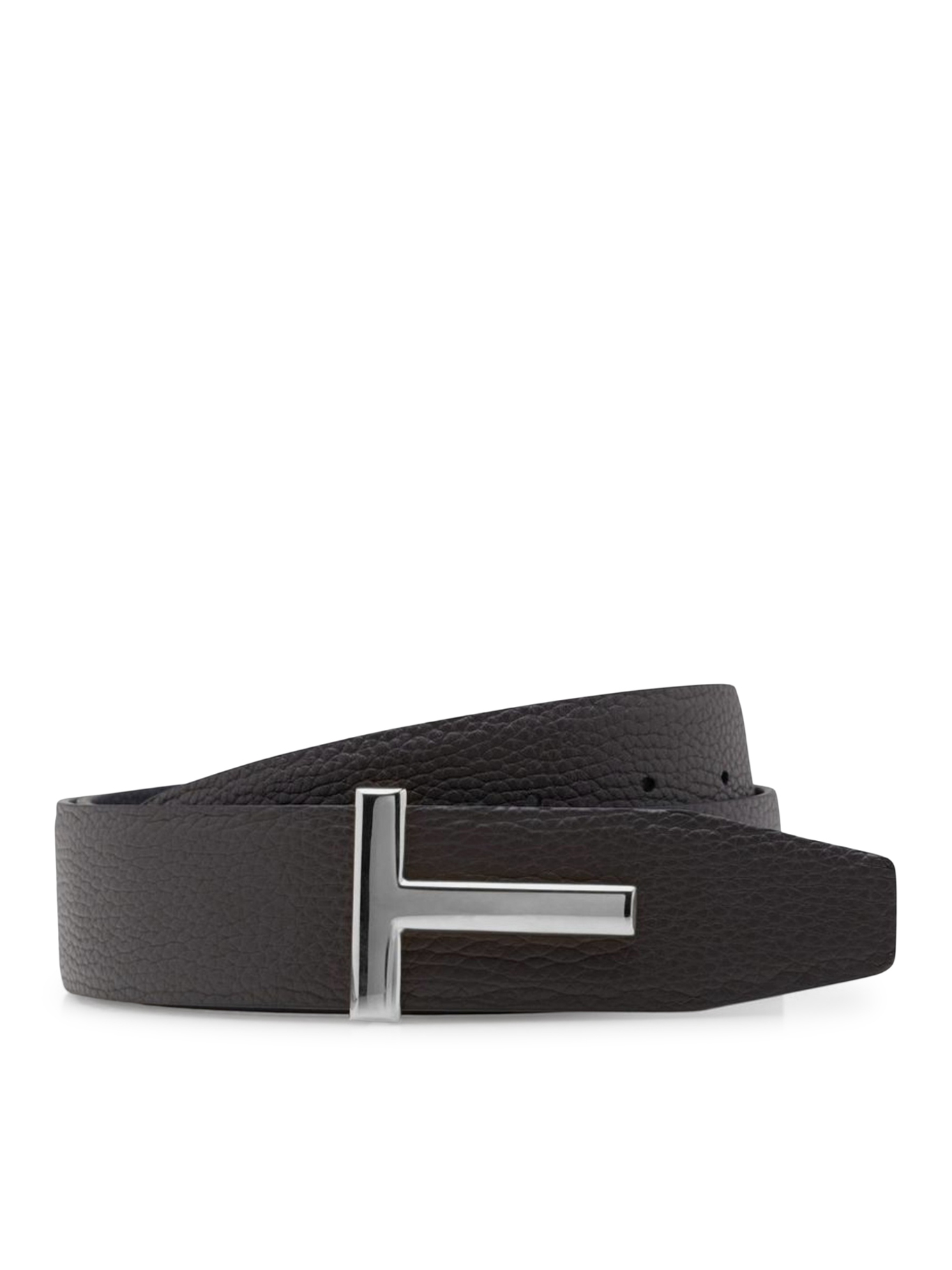 [Tom Ford] Belt SS26 TB178LCL236SENB BROWN BLACK