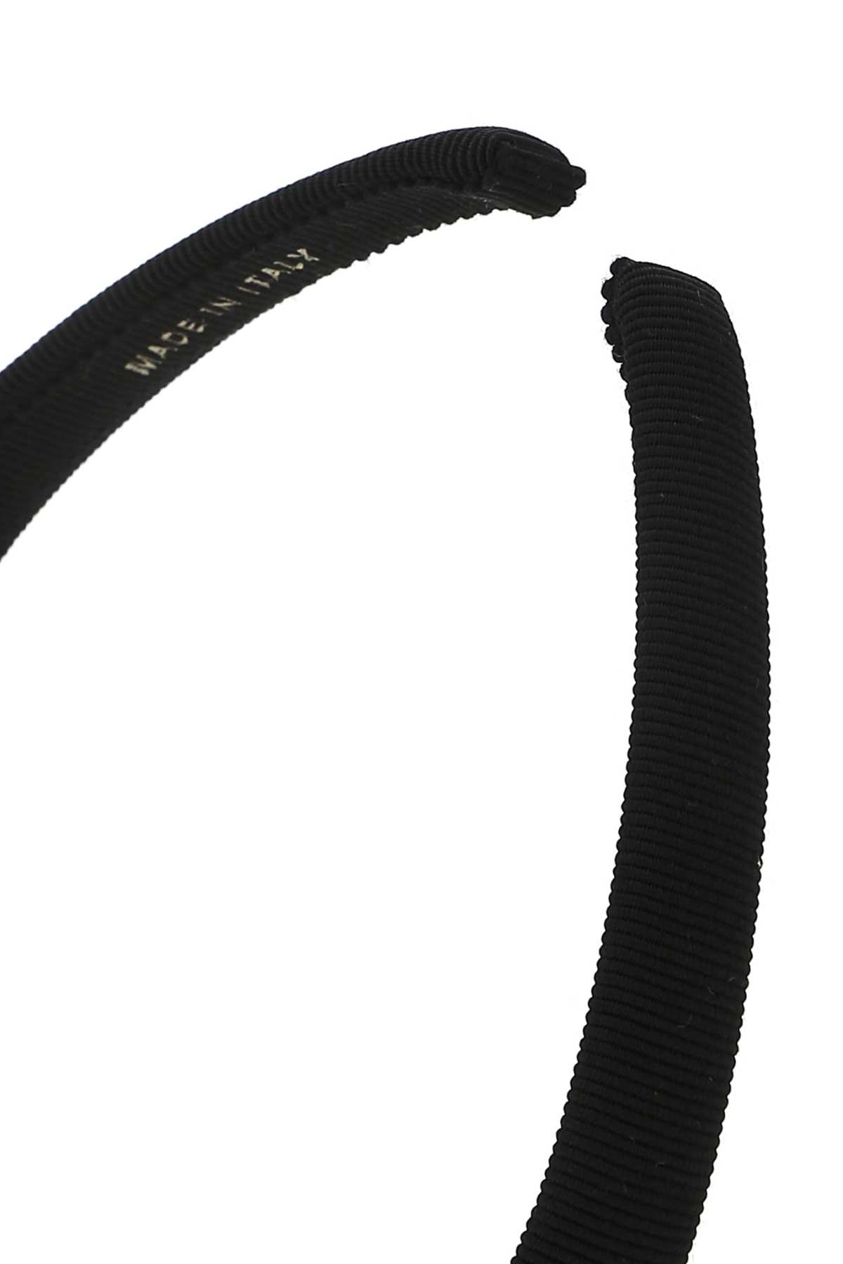 [Salvatore Ferragamo] Hair Accessory FW26 340086430314 NEROORO