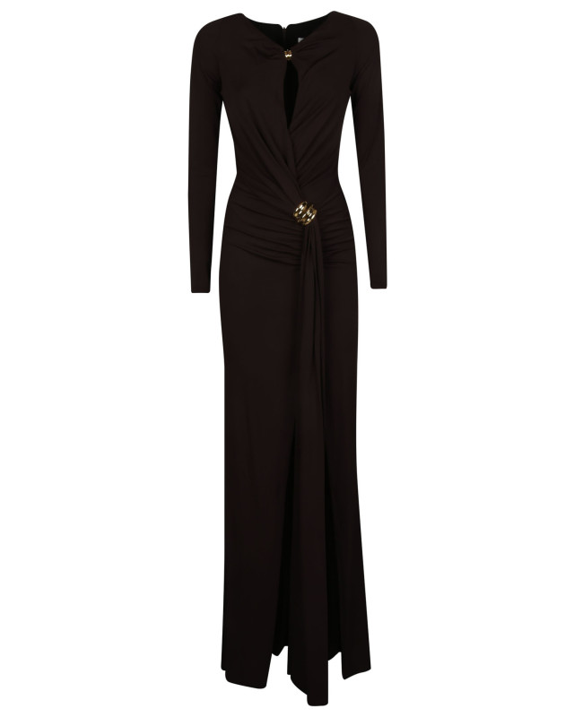 [ELISABETTA FRANCHI] Long sleeve dress SS26 ABR1461E2