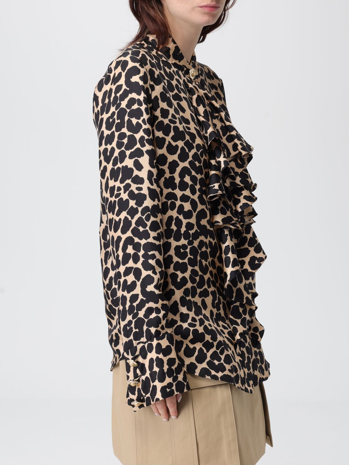 [Balmain] Shirts Long Sleeve FW25 FF1HR150SF10 GBA