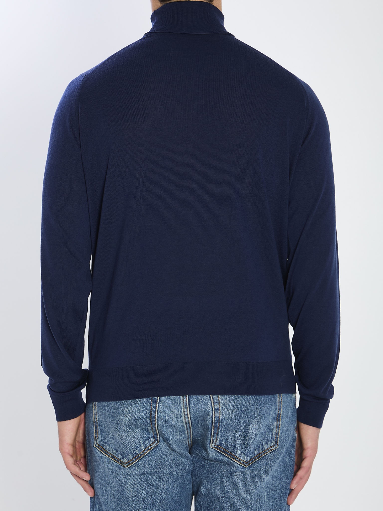 [JOHN SMEDLEY] Knitwear FW25 CHERWELL__HEMINGWAY BLUE