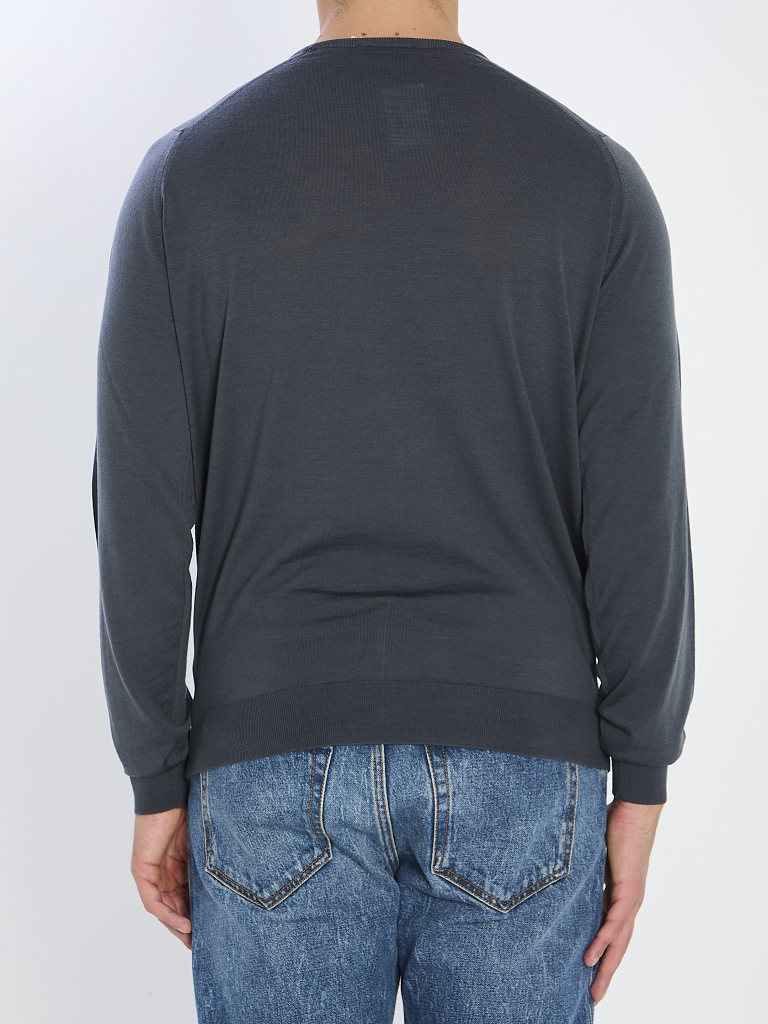 [JOHN SMEDLEY] Knitwear FW25 LUNDY__SLATE GREY