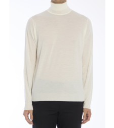 [JOHN SMEDLEY] Knitwear FW25 CHERWELL__SNOW WHITE