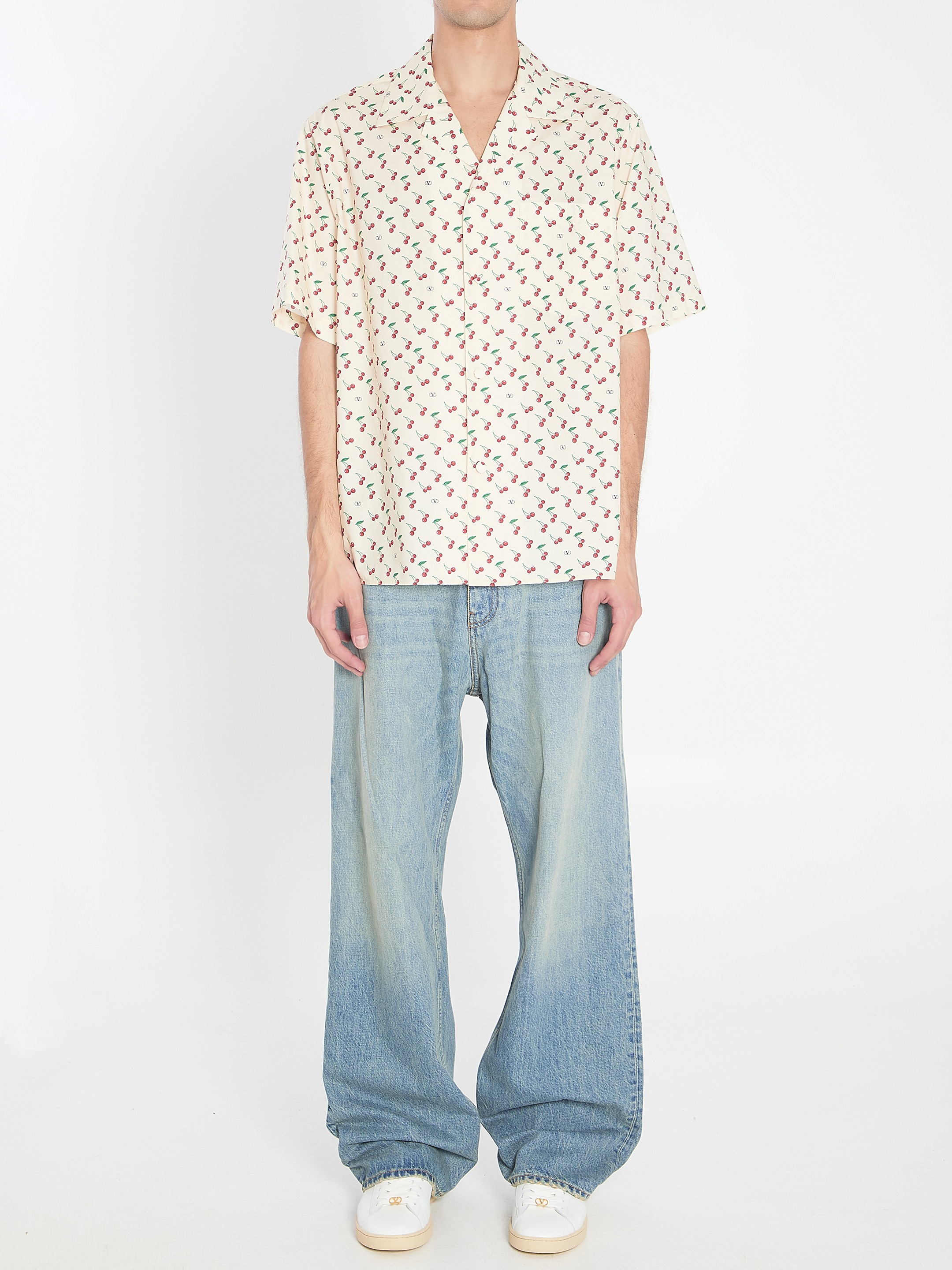 [Valentino Garavani] Shirts Short Sleeve FW25 7V3AA111_B0B_BMY