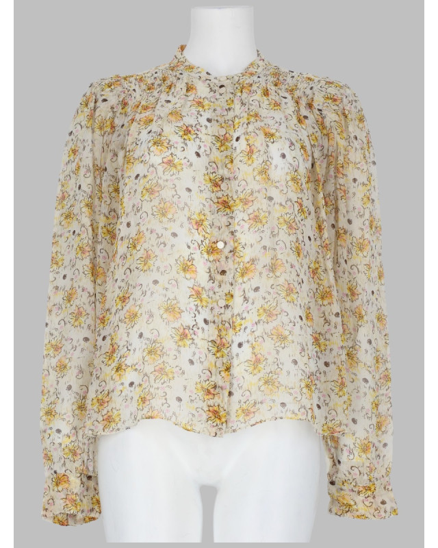 [Marant Etoile] Shirts Long Sleeve FW26 HT0947FA_D3J01ELWEC