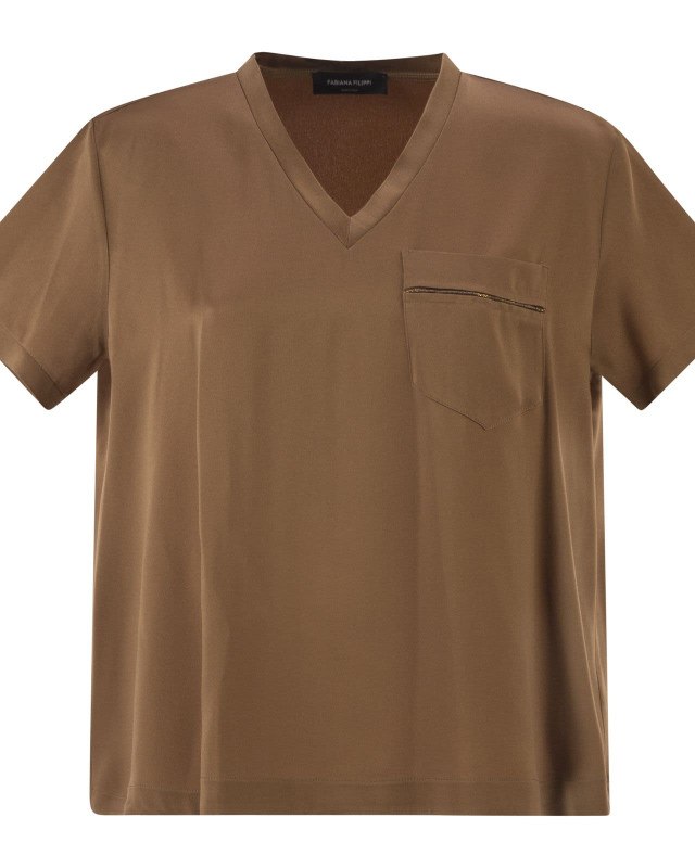 [Fabiana Filippi] T-shirts Short Sleeve SS26 TPD266F283L780 1268