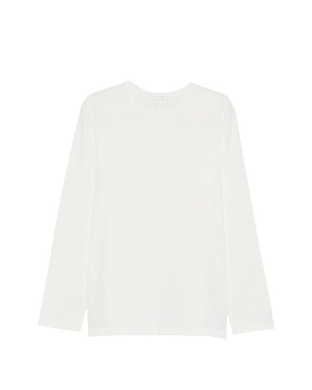 [THE ROW] T-shirts Long Sleeve SS26 189K713WHT