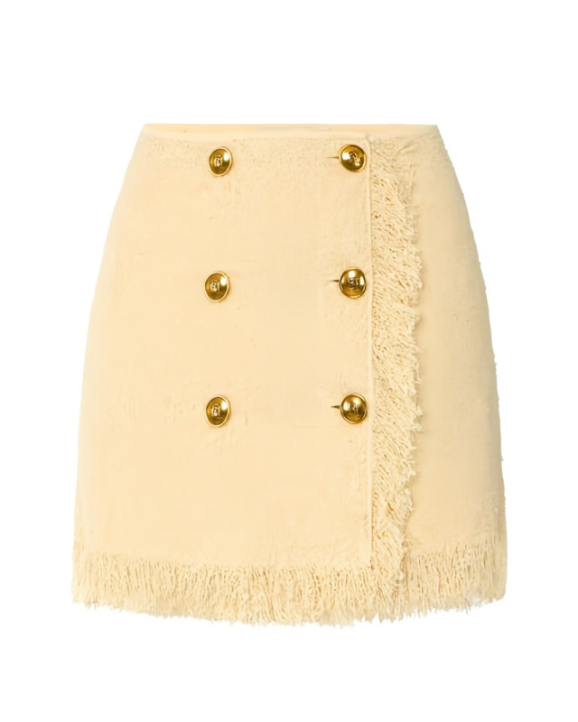[ELISABETTA FRANCHI] Midi skirt SS26 GK32R62E2193