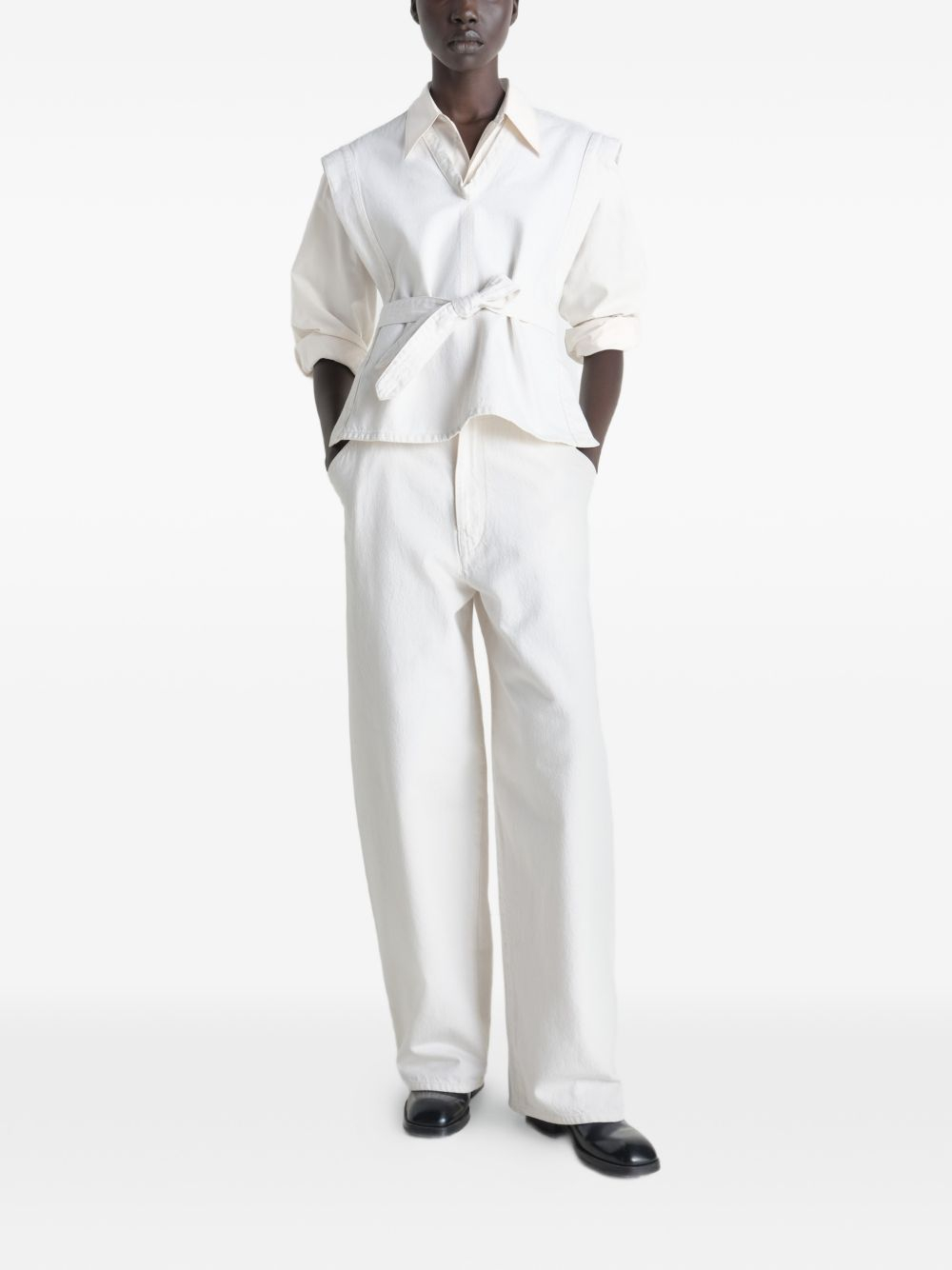 [LEMAIRE] T-shirts Sleeveless SS26 OT0011LD1069086
