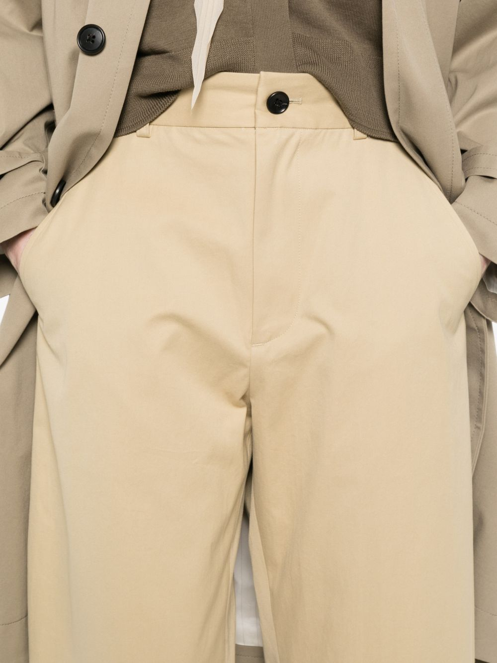 [NICHOLSON & NICHOLSON] Trousers SS26 ECRUCHINO2BEG