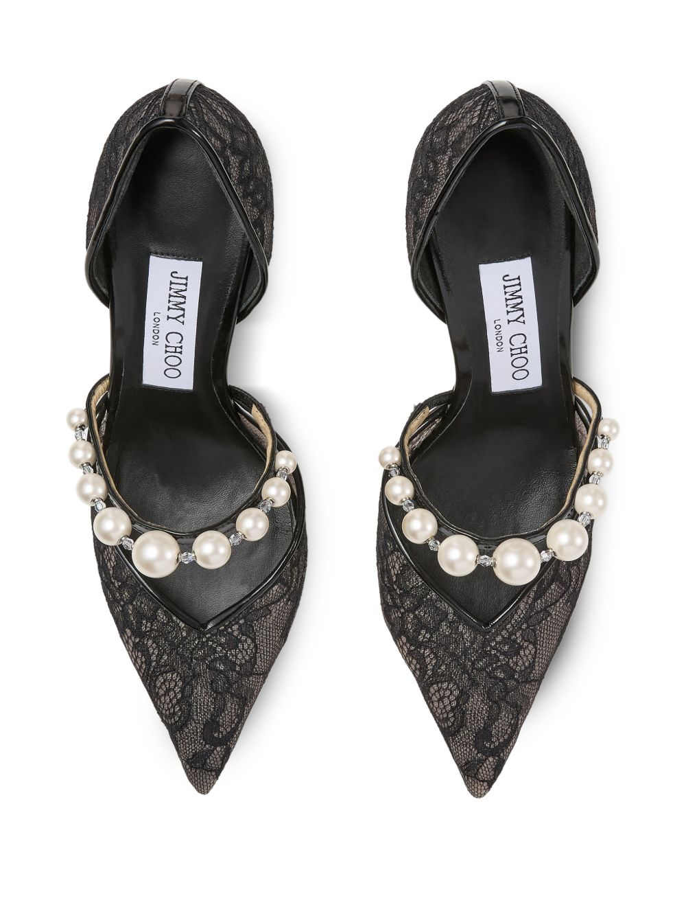 [Jimmy Choo] Pumps SS26 AURELIE85DRJBLACK/WHITE