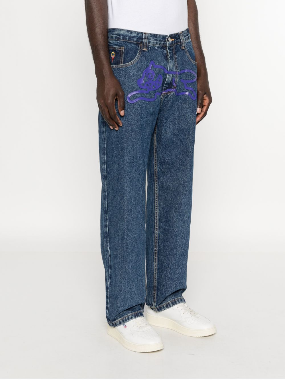 [ICECREAM] Jeans SS26 ICD25203MIDWASHBLUE