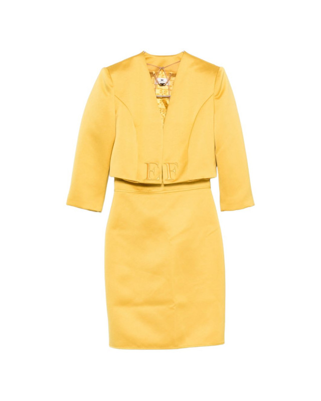 [ELISABETTA FRANCHI] Long sleeve dress SS26 TB00161E2EV4