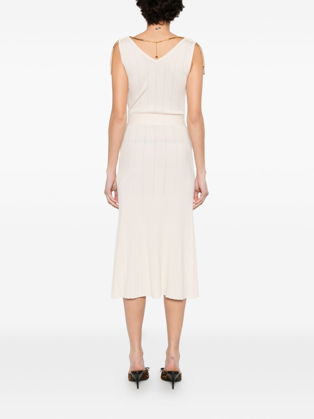 [ELISABETTA FRANCHI] Sleeveless dress SS26 AM18S61E2193