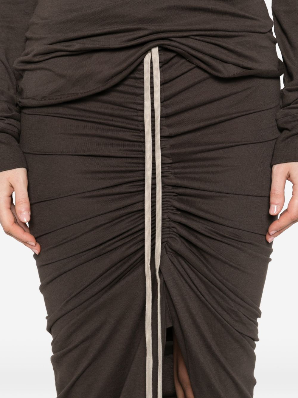 [Moncler X Rick Owens] Long skirt SS26 MU01F8H0289AHD256