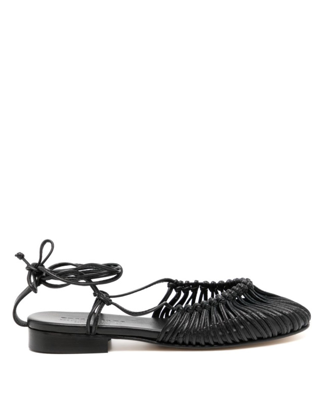 [HEREU] Flat shoes SS26 MANTWFS24BLACK