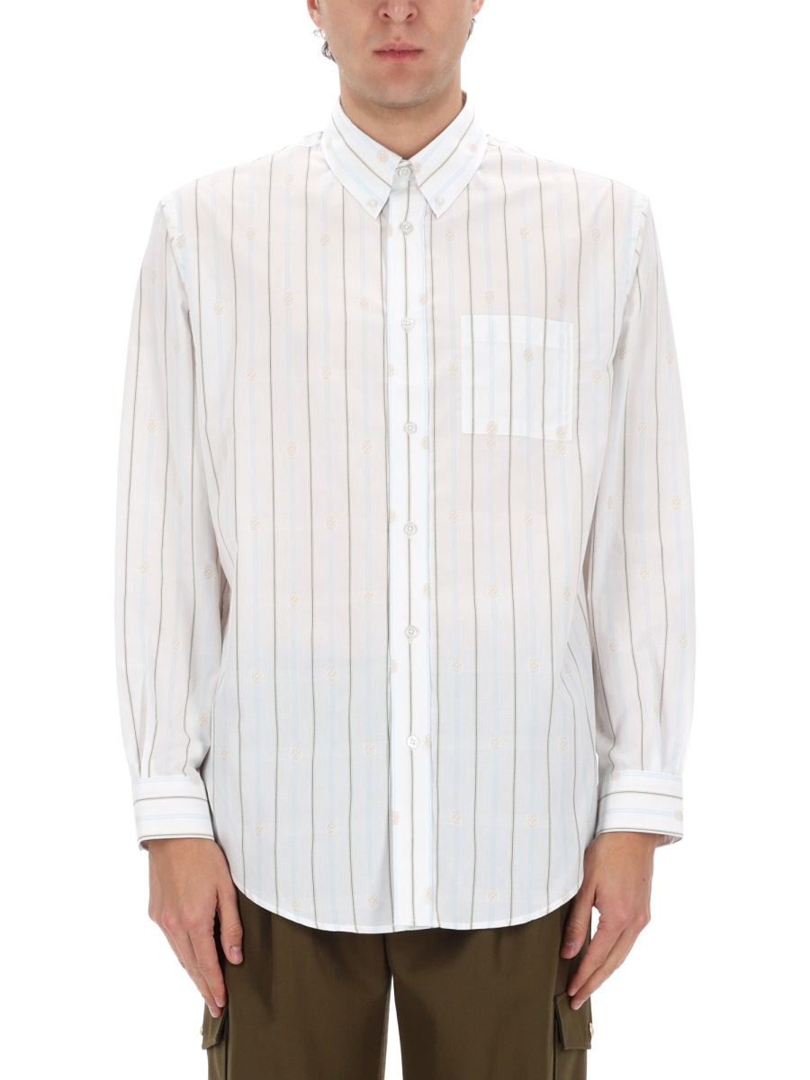 [DROLE DE MONSIEUR] Shirts Long Sleeve SS26 SH240_CO185OFFWHITE
