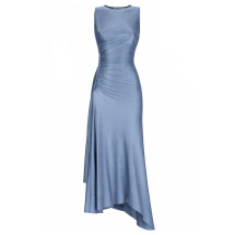 [VICTORIA BECKHAM] Sleeveless dress SS26 1126WDR007096A_STONE