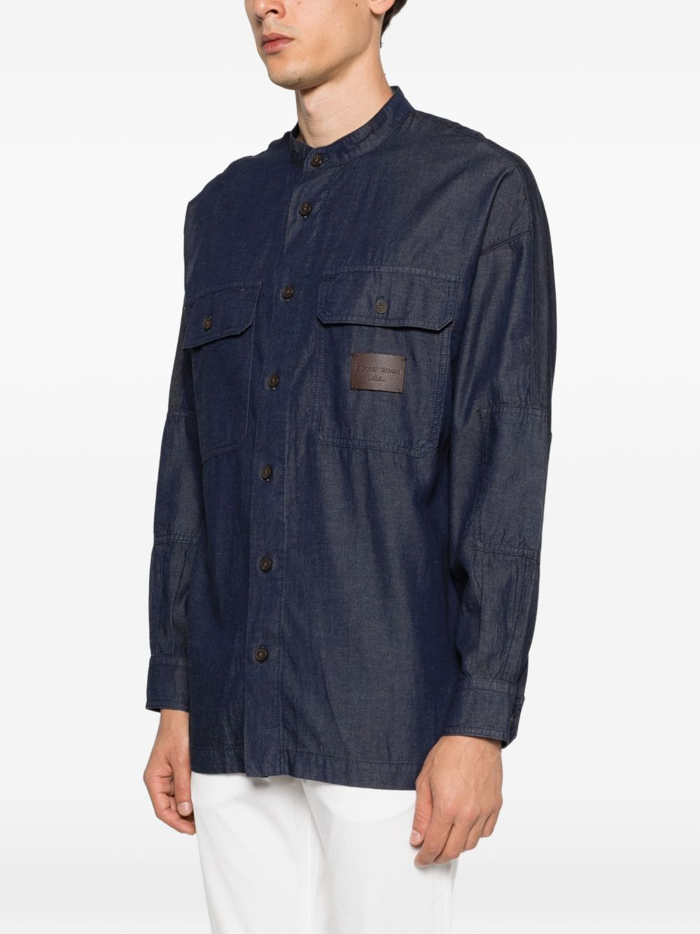 [Emporio Armani] Shirts Long Sleeve SS26 EM005495AF25156MB001