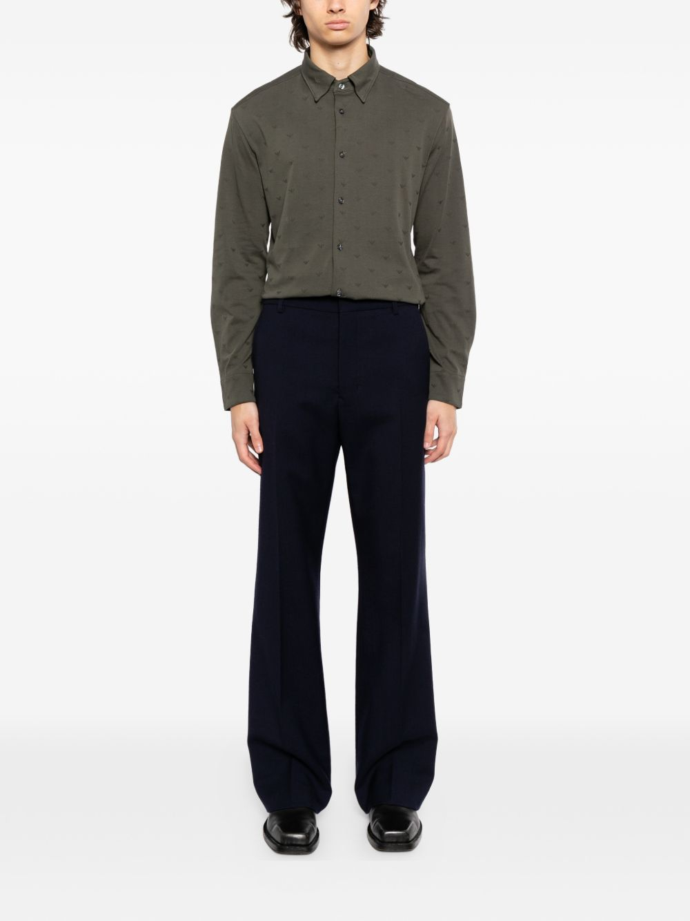 [Emporio Armani] Shirts Long Sleeve SS26 EM005446AF10762F8248